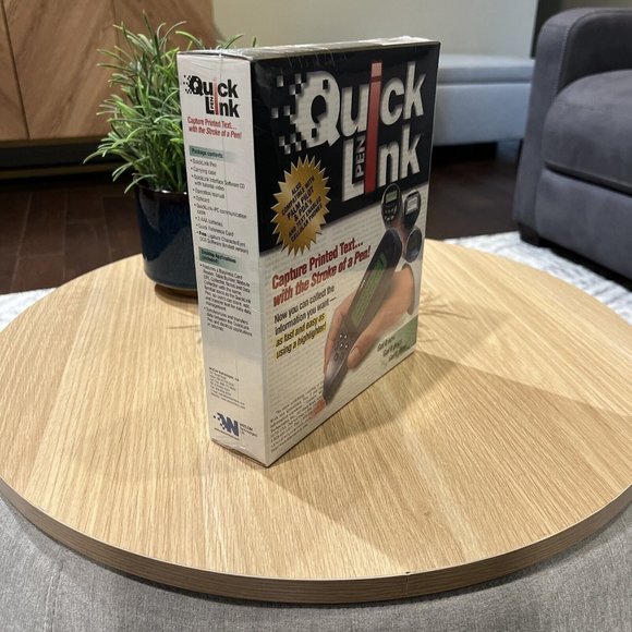 1999 WizCom QuickLink Pen Handheld Scanner Super Pen Brand New Sealed - Picture 8 of 11